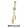 Belly Icicle Piercing BPIF-03