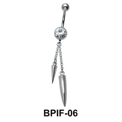 Belly Icicle Piercing BPIF-06