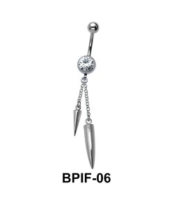 Belly Icicle Piercing BPIF-06