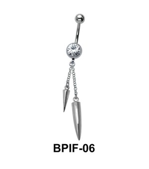 Belly Icicle Piercing BPIF-06