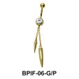 Belly Icicle Piercing BPIF-06