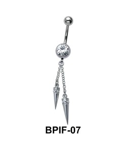 Belly Icicle Piercing BPIF-07