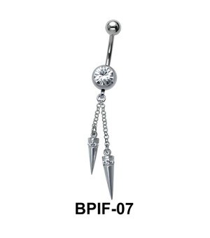 Belly Icicle Piercing BPIF-07