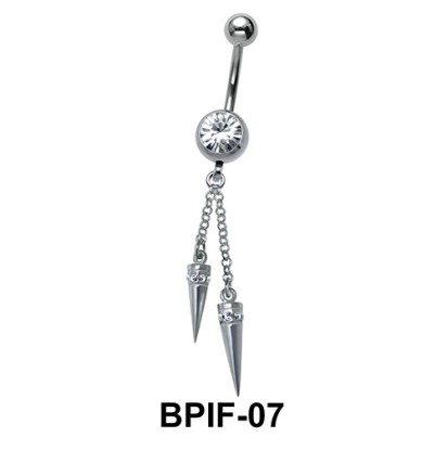 Belly Icicle Piercing BPIF-07