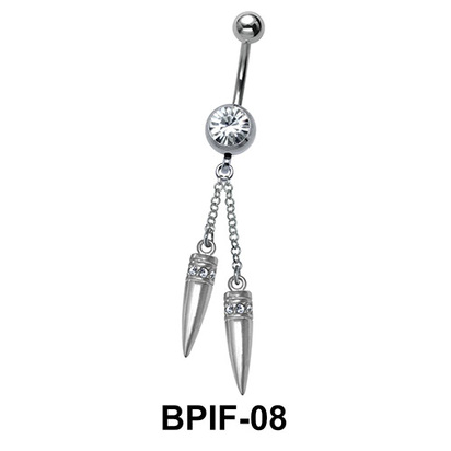 Belly Icicle Piercing BPIF-08