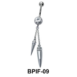 Belly Icicle Piercing BPIF-09