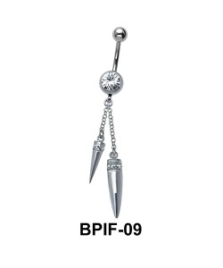 Belly Icicle Piercing BPIF-09