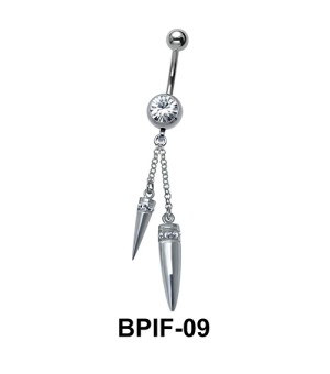 Belly Icicle Piercing BPIF-09