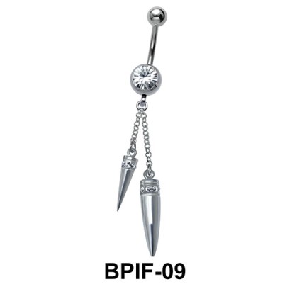 Belly Icicle Piercing BPIF-09