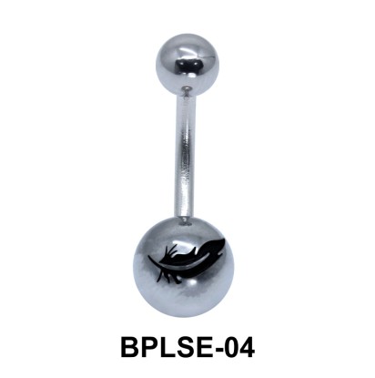 Feather Enamel Belly Piercing BPLSE-04