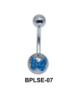 Butterfly Enamel Belly Piercing BPLSE-07