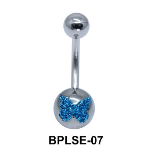 Butterfly Enamel Belly Piercing BPLSE-07