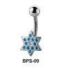 Star Shaped Belly Piercing BPS-09