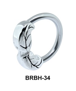 Leaves Belly Closure Rings BRBH-34