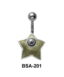 Star Belly Piercing Shields BSA-201