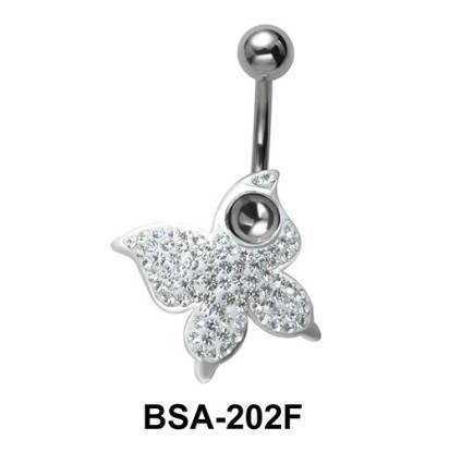 Butterfly Belly Rainbow Piercing BSA-202F