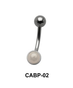 Colorful Small Pearl Belly Piercing CABP-02