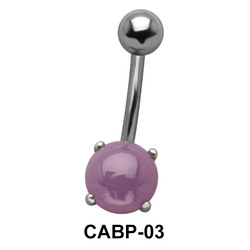 Purple Belly Pearl Piercing CABP-03