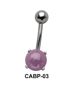 Purple Belly Pearl Piercing CABP-03