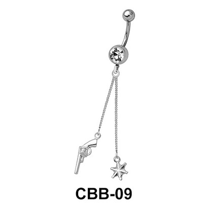 Chained Revolver and Star Shaped CBB-09 