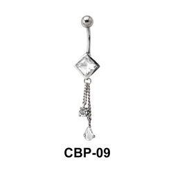 Diamond Belly Piercing CBP-09