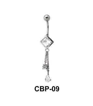 Diamond Belly Piercing CBP-09