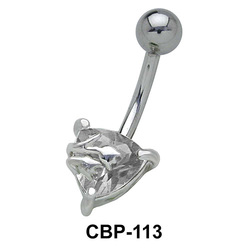 Heart Stone Belly Piercing CBP-113