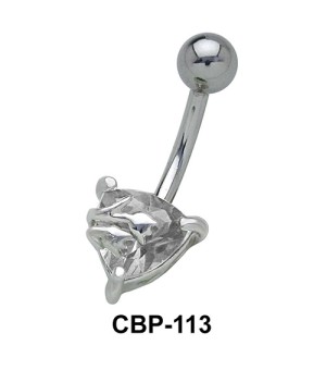 Heart Stone Belly Piercing CBP-113