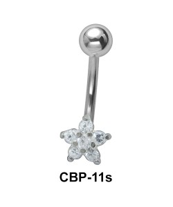 Flower Shaped Belly Piercing CBP-11s