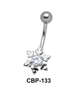 Floral Belly Piercing CBP-133