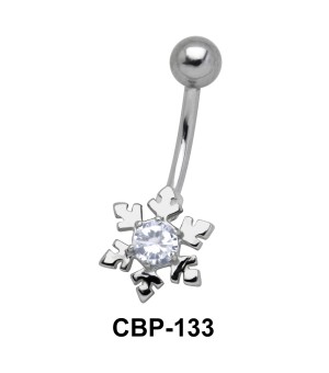 Floral Belly Piercing CBP-133