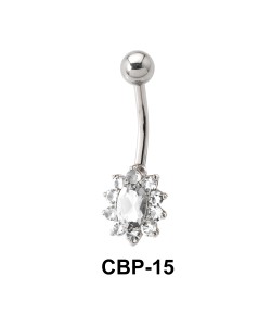 Flower Shaped Belly Piercing CBP-15