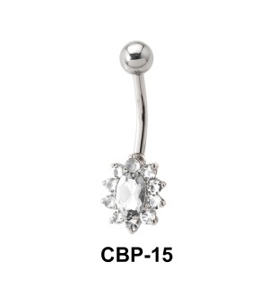 Flower Shaped Belly Piercing CBP-15