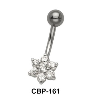 Flower Shaped Belly Piercing CBP-161