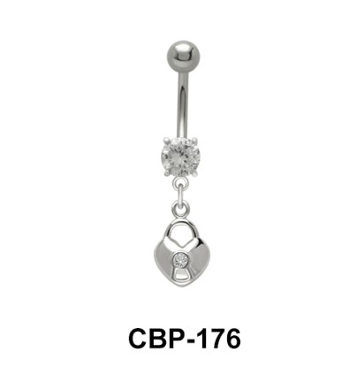 Heart Key Belly Piercing CBP-176