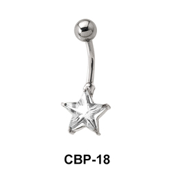 Star Shaped Belly Piercing CBP-18