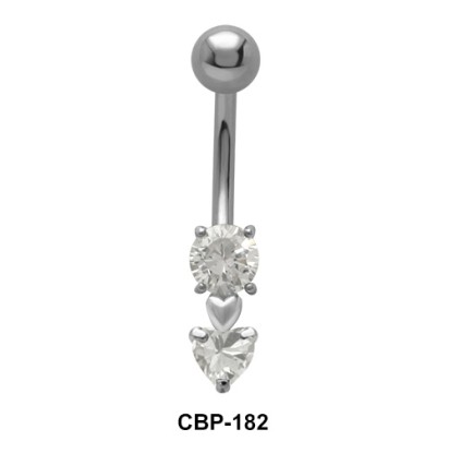 CZ Belly Piercing CBP-182