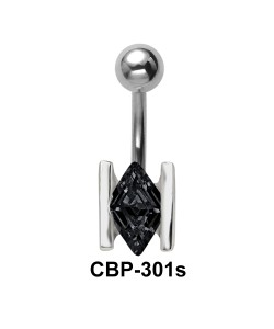 CZ Collections Belly Piercing CBP-301s