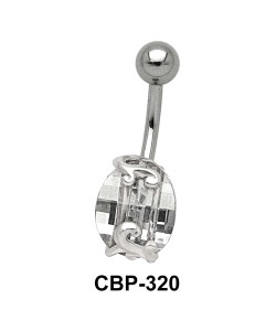 Hair Clip Shaped Belly Piercing CBP-320