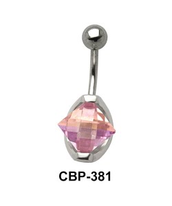 Dazzling Diamond Belly Button Ring CBP-381