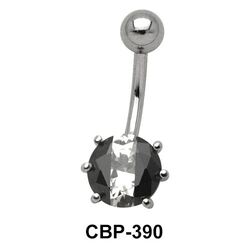Round Brilliant Belly CZ Crystal CBP-390