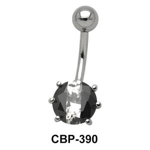 Round Brilliant Belly CZ Crystal CBP-390