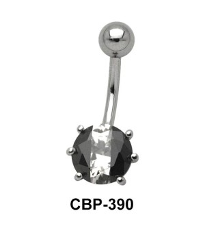 Round Brilliant Belly CZ Crystal CBP-390