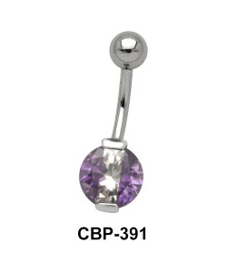 Round Stone Belly Piercing CBP-391