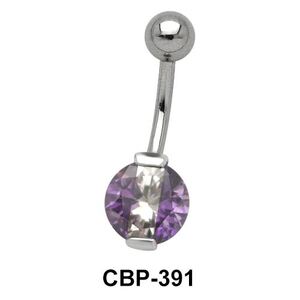 Round Stone Belly Piercing CBP-391