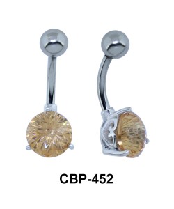 Exclusive Stone Set Belly Piercing CBP-452