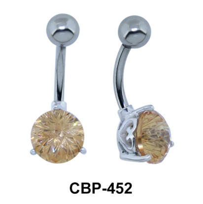 Exclusive Stone Set Belly Piercing CBP-452