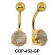 Exclusive Stone Set Belly Piercing CBP-452