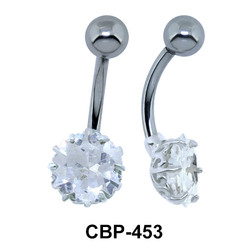 Glittering Stone Belly Button Ring CBP-453
