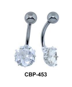 Glittering Stone Belly Button Ring CBP-453